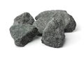 Crushed granite stones