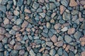 Crushed gravel texture Royalty Free Stock Photo