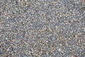 Crushed gravel texture Royalty Free Stock Photo