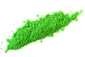 Crushed Green Eyeshadow Royalty Free Stock Photo