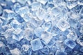 crushed ice in front of the white background Royalty Free Stock Photo
