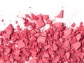 Crushed make-up close-up Royalty Free Stock Photo