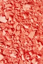 Crushed make-up texture