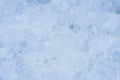 Crushed pieces of ice with snow background texture Royalty Free Stock Photo
