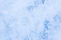 Crushed pieces of ice with snow background texture Royalty Free Stock Photo