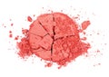 Crushed Pink Blush. Cosmetics Products For Makeup