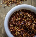 Crushed red pepper flakes