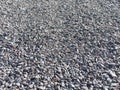 Crushed rubble and pebbles a background texture Royalty Free Stock Photo