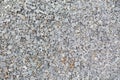 Crushed stone background, gray stone texture. Royalty Free Stock Photo