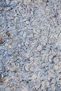 Crushed stone background, gray stone texture Royalty Free Stock Photo