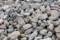 Crushed stone texture Royalty Free Stock Photo