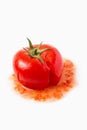 Crushed Tomato Royalty Free Stock Photo