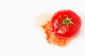 Crushed Tomato Royalty Free Stock Photo