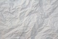 Crushed white paper texture