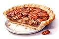Crust baked dessert sweet delicious food holiday background pie pastry pecan Royalty Free Stock Photo
