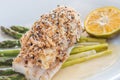 Crusted Mahi Mahi Royalty Free Stock Photo