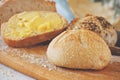 Crusty breadrolls Royalty Free Stock Photo
