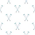 Crutches pattern seamless