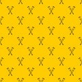 Crutches pattern vector