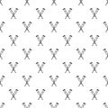 Crutches pattern vector