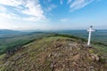 crux romanian national park mountains munti macin above danube rocks and green meadows