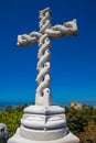 The Cruz Alta view point at at the Gardens of Pena Park in the municipality of Sintra