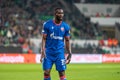 Crvena Zvezda midfielder Sekou Sanogo during UEFA Europa League match Ferencvaros vs Crvena Zvezda (2-1