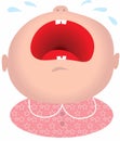 Cry Baby Girl Royalty Free Stock Photo