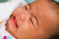 Crying Asian baby Royalty Free Stock Photo