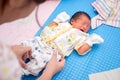 Crying Asian Baby Royalty Free Stock Photo