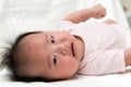 Crying Asian baby Royalty Free Stock Photo