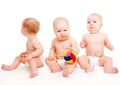 Crying babies Royalty Free Stock Photo