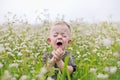 Crying baby boy Royalty Free Stock Photo