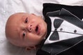 Crying Baby Boy Royalty Free Stock Photo