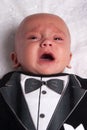 Crying Baby Boy Royalty Free Stock Photo