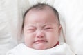 Crying baby boy Royalty Free Stock Photo