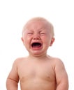 Crying baby boy Royalty Free Stock Photo