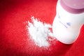 Crying Baby talcum powder container