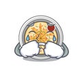 Crying buchimgae isolated with in the mascot Royalty Free Stock Photo