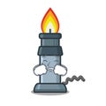 Crying busen burner in the character pocket