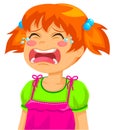 Crying girl Royalty Free Stock Photo