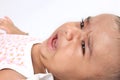 Crying Indian Baby Royalty Free Stock Photo