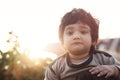 Crying Indian baby girl Royalty Free Stock Photo