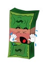 Crying Money cartoon