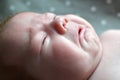 Crying newborn boy Royalty Free Stock Photo