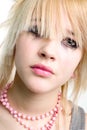 Crying teenage girl Royalty Free Stock Photo