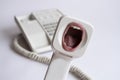 Crying Telephone Receiver