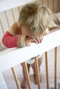 Crying Toddler With Arm In Cast Royalty Free Stock Photo