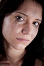 Crying young woman Royalty Free Stock Photo