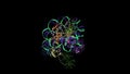 Cryo-EM structure of human MLL1-NCP complex, binding modes 1-2